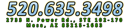 4447 E. Broadway Suite 106, Mesa, Arizona 85206